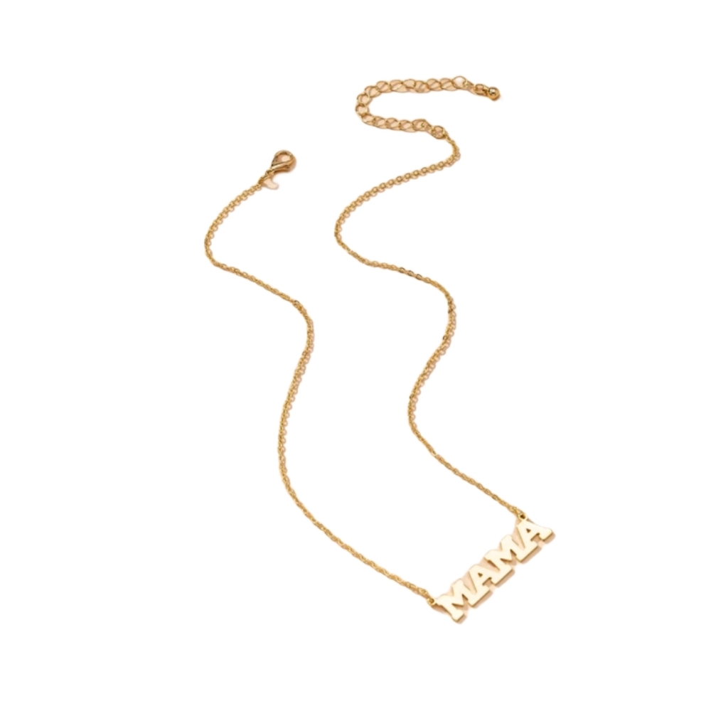 Gold MAMA Necklace - Picture 3 of 3